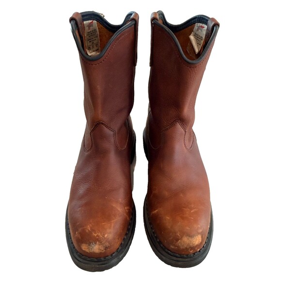 Red Wing Pecos 2249 Pull On Boot Work Boots Men\'s Size 10 1/2 D Made In USA main image 8